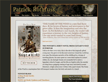 Tablet Screenshot of nameofthewind.com